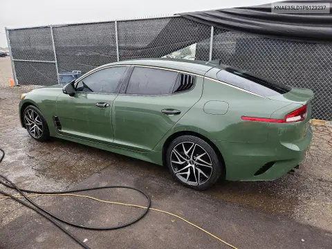 2023 Kia Stinger Gt Line VIN KNAE35LD1P6123237 фото 2