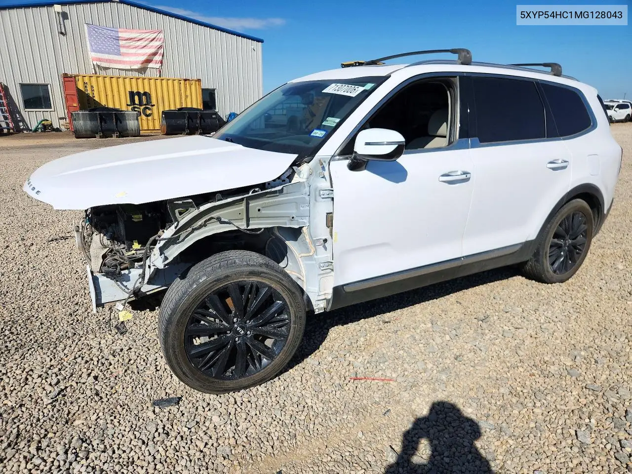 2021 Kia Telluride Sx VIN 5XYP54HC1MG128043 фото 1
