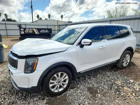 2021 Kia Telluride Lx VIN 5XYP24HC4MG112587 фото 1