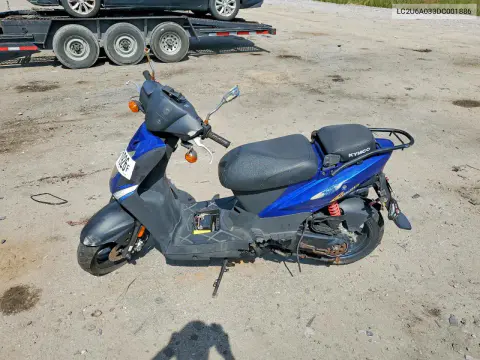 2013 Kymco Usa Inc Agility 50 VIN LC2U6A033DC001886 фото 3