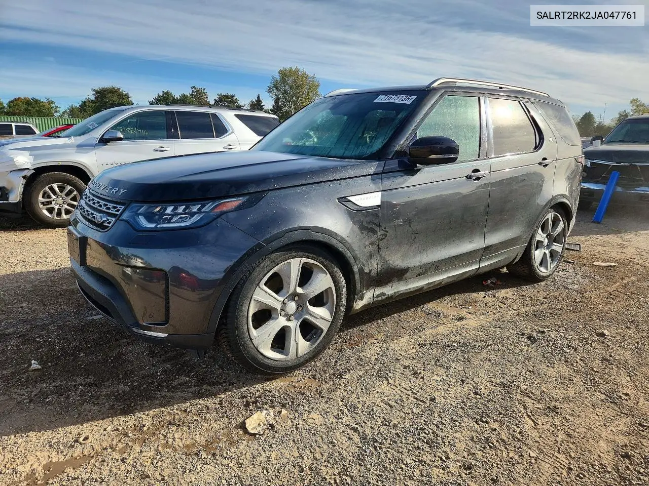 SALRT2RK2JA047761 Land Rover Discovery 2018 — Flood damage, before-repair photo