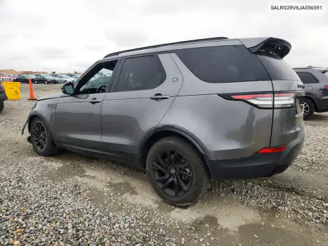 SALRG2RV6JA056591 — 2018 Land Rover Discovery, photo 2 from Copart, Front end