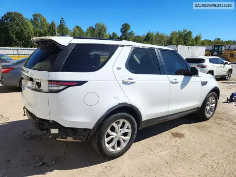 SALRG2RV9L2425280 — 2020 Land Rover Discovery, ფოტო 3, Copart, უკანა ნაწილი