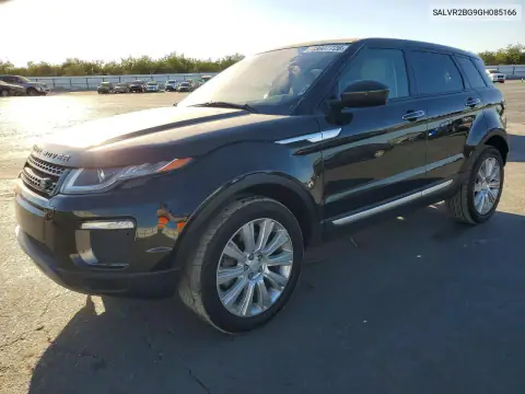 SALVR2BG9GH085166 — 2016 Land Rover Range Rover Evoque, Передняя часть, фото до ремонта