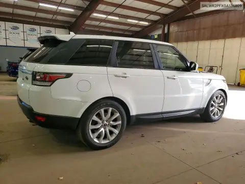 2016 Land Rover Range Rover Sport Hse VIN SALWR2PFXGA116809 фото 3