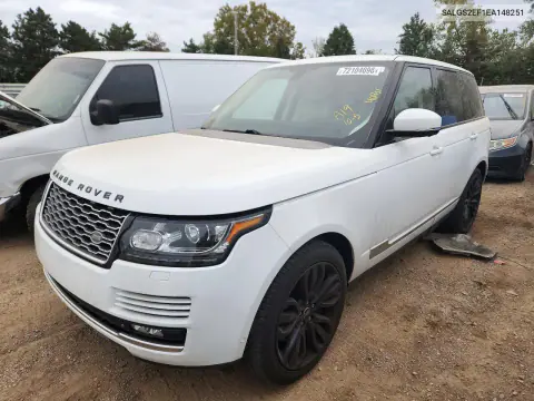 2014 Land Rover Range Rover Supercharged VIN SALGS2EF1EA148251 фото 1