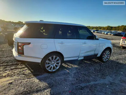 2015 Land Rover Range Rover Supercharged VIN SALGS2TF4FA223805 фото 3