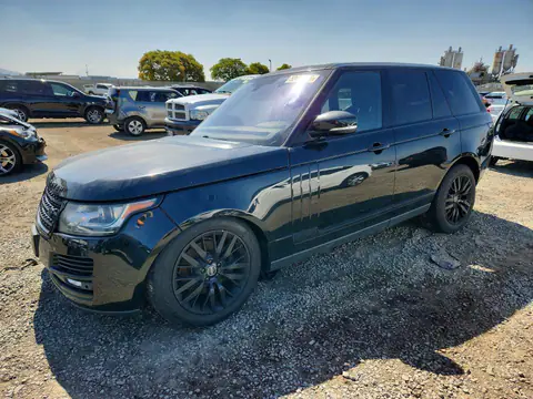 SALGS2KF0GA301578 — 2016 Land Rover Range Rover, წინა ნაწილი (Front End), ფოტოები შეკეთებამდე
