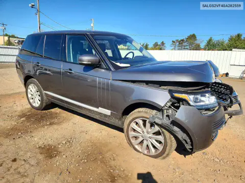SALGS2VF4GA282559 — 2016 Land Rover Range Rover, фото 4 с аукциона Copart, Передняя часть