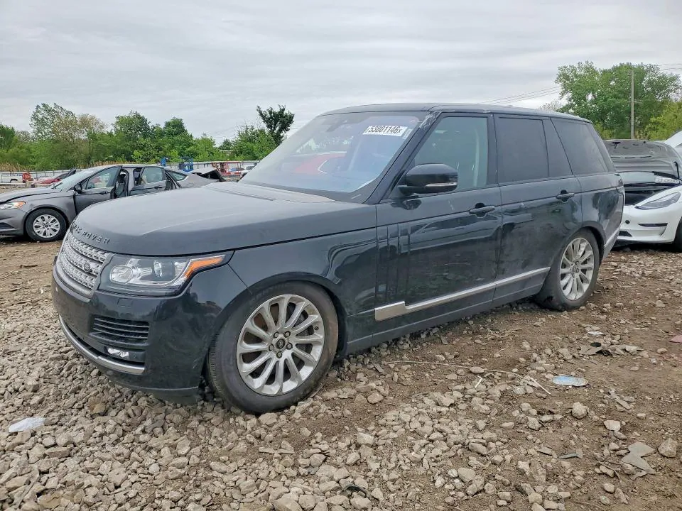 2017 LAND ROVER RANGE ROVER VIN SALGS2FE1HA329795 фото 1