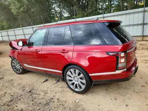 2017 LAND ROVER RANGE ROVER VIN SALGS2FE9HA370255 фото 2
