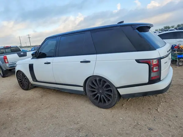 SALGS5FE4HA367703 — 2017 Land Rover Range Rover, фото 2 с аукциона Copart, Мелкие вмятины и царапины