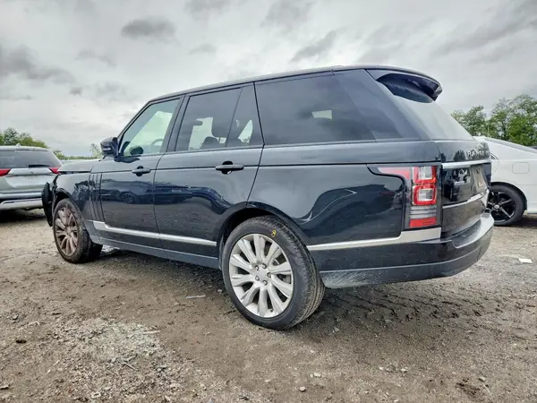 SALGS2FE5HA354814 — 2017 Land Rover Range Rover, photo 2 from Copart, Front end