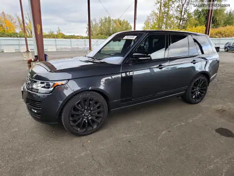 SALGS2FE7HA362509 — 2017 Land Rover Range Rover, Drobne wgniecenia i rysy, zdjęć przed naprawą
