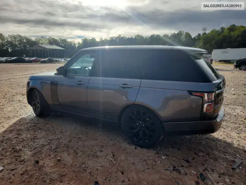 2018 Land Rover Range Rover Supercharged VIN SALGS2RE5JA380993 фото 2