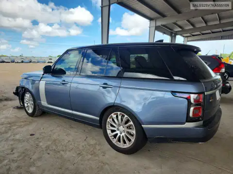 SALGS2SV7KA555109 — 2019 Land Rover Range Rover, zdjęcie 2 z Copart, Przód