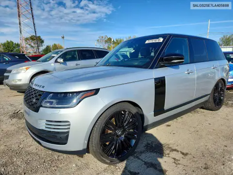 SALGS2SE7LA405888 Land Rover Range Rover 2020 — uszkodzenie Przód, zdjęcie przed naprawą