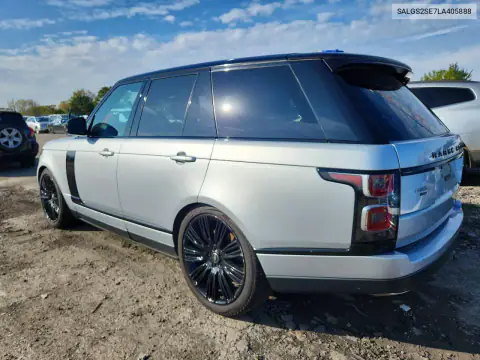 SALGS2SE7LA405888 — 2020 Land Rover Range Rover, zdjęcie 2 z Copart, Przód