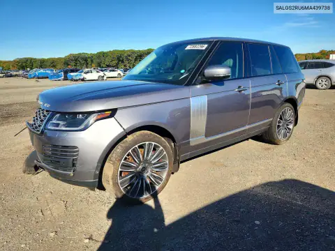 SALGS2RU6MA439738 — 2021 Land Rover Range Rover, Передня частина, фото до ремонту