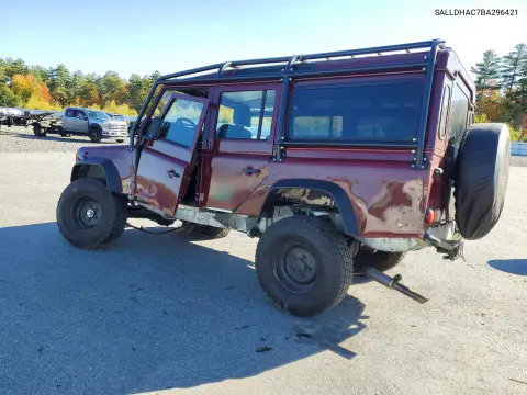 1986 Land Rover Unknown VIN SALLDHAC7BA296421 фото 2