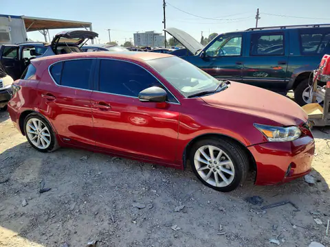 2011 LEXUS CT VIN JTHKD5BHXB2045319 фото 4