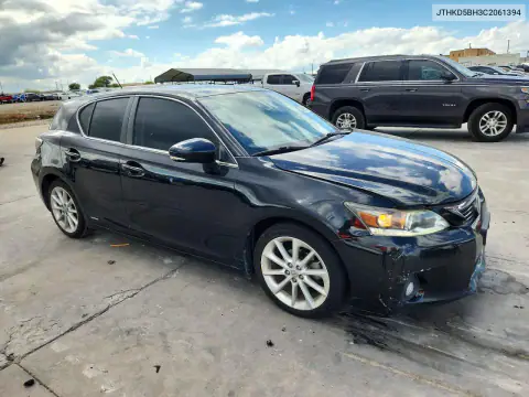 JTHKD5BH3C2061394 — 2012 Lexus CT, photo 4 from Copart, Front end