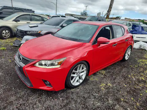 JTHKD5BH2E2175714 — 2014 Lexus CT, Tył (Rear End), zdjęć przed naprawą