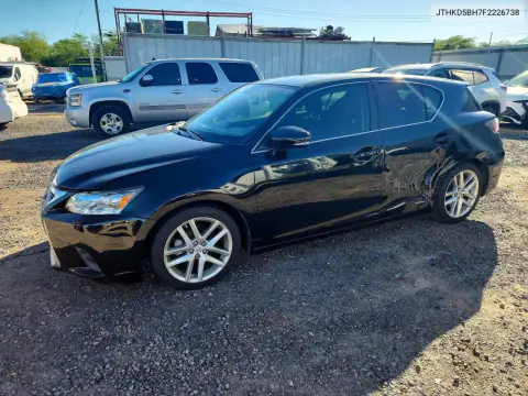 JTHKD5BH7F2226738 — 2015 Lexus CT, Боковая часть, фото до ремонта