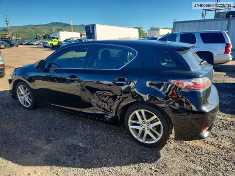 JTHKD5BH7F2226738 — 2015 Lexus CT, photo 2 from Copart, Side