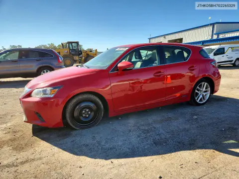 JTHKD5BH7G2265329 — 2016 Lexus CT, Механические повреждения, фото до ремонта