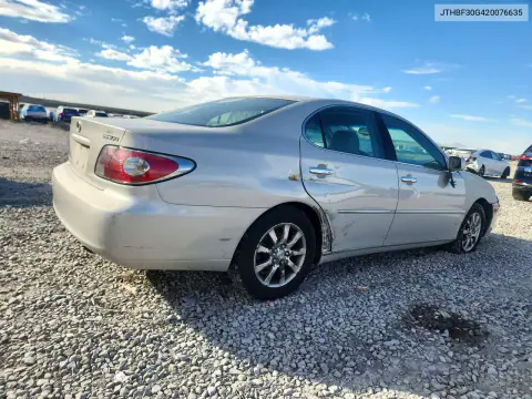 2002 Lexus Es 300 VIN JTHBF30G420076635 фото 3