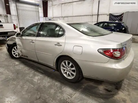 2003 Lexus Es 300 VIN JTHBF30G236019090 фото 2