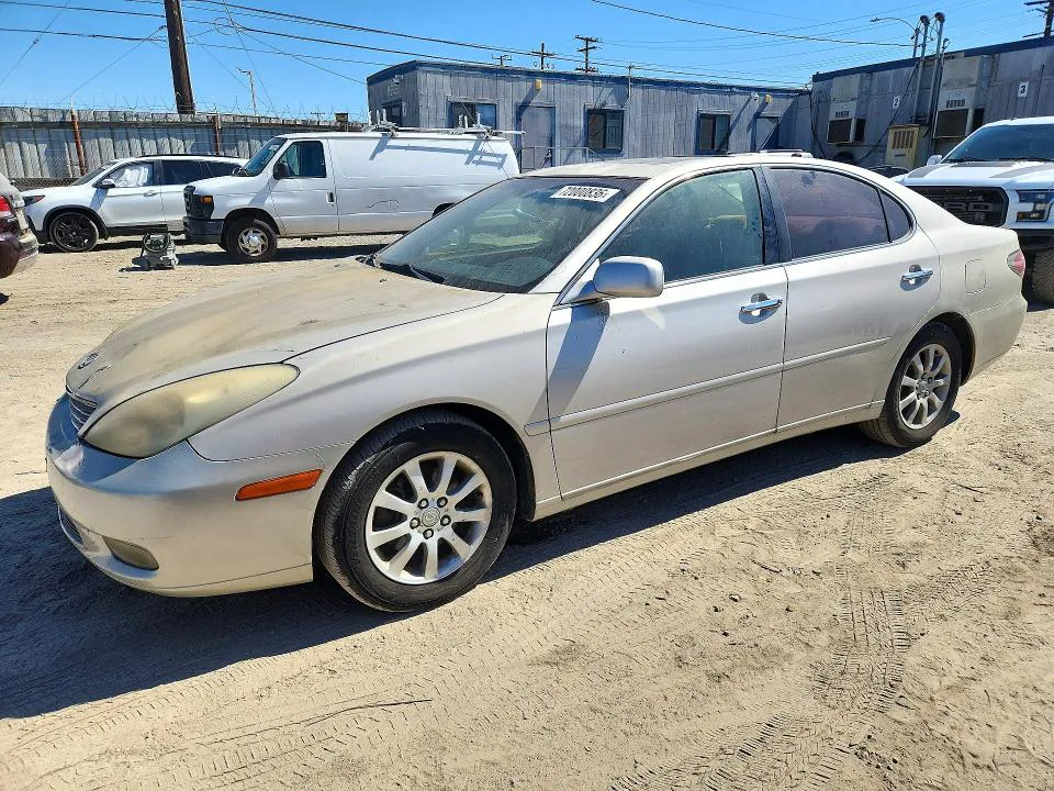 2003 LEXUS ES VIN JTHBF30G030134712 фото 1