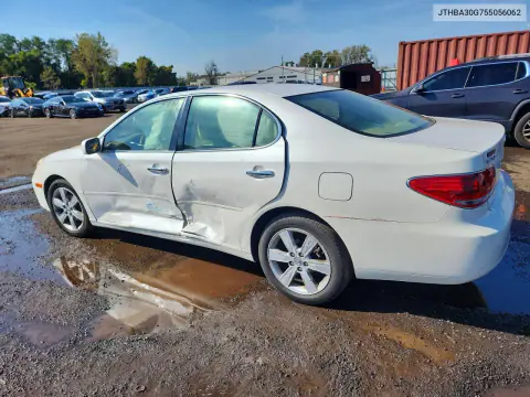 2005 Lexus Es 330 VIN JTHBA30G755056062 фото 2
