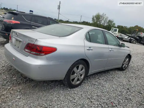 2005 Lexus Es 330 VIN JTHBA30G955140187 фото 3