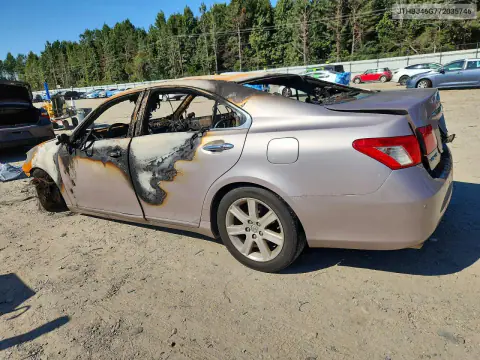2007 Lexus Es 350 VIN JTHBJ46G772035746 фото 2