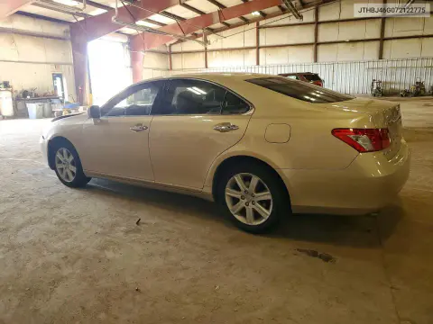 2007 Lexus Es 350 VIN JTHBJ46G072122775 фото 2