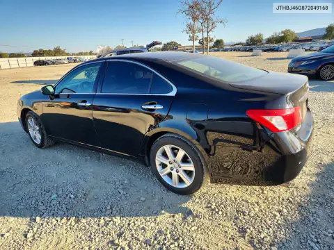 JTHBJ46G872049168 — 2007 Lexus ES, photo 2 from Copart, Rear end