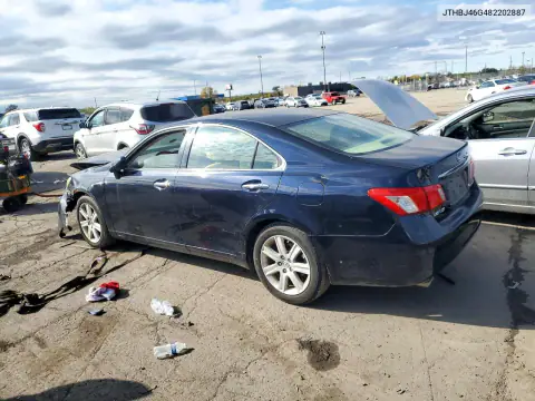 JTHBJ46G482202887 — 2008 Lexus ES, photo 2 from Copart, Front end