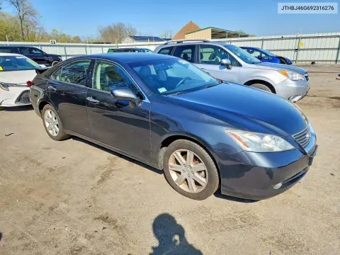 2009 Lexus Es 350 Base VIN JTHBJ46G692316276 фото 4