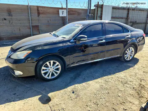 JTHBK1EGXB2424838 — 2011 Lexus ES, Передняя часть, фото до ремонта