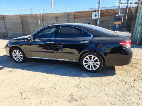 JTHBK1EGXB2424838 — 2011 Lexus ES, photo 2 from Copart, Front end