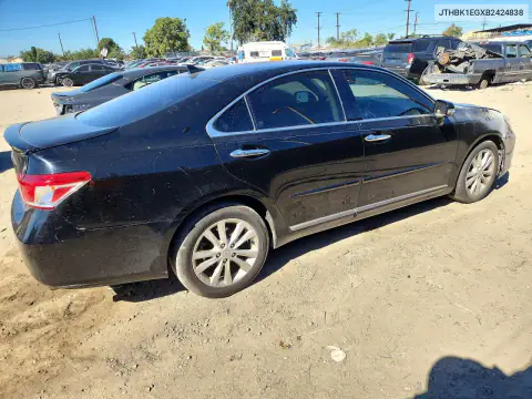 JTHBK1EGXB2424838 — 2011 Lexus ES, photo 3 from Copart, Front end