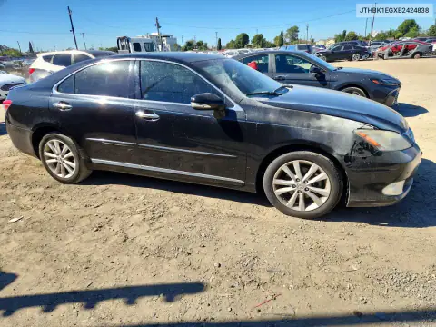 JTHBK1EGXB2424838 — 2011 Lexus ES, photo 4 from Copart, Front end