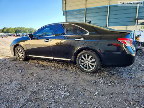 2012 Lexus Es 350 VIN JTHBK1EG9C2480755 фото 2