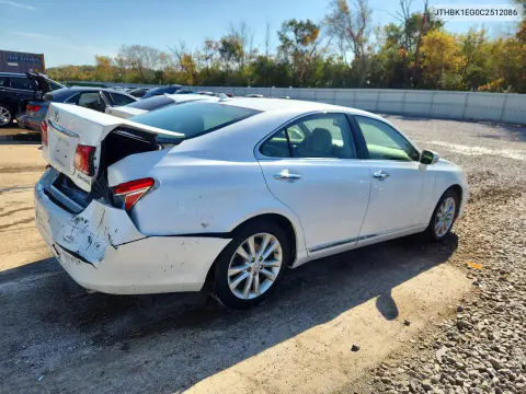 2012 Lexus Es 350 VIN JTHBK1EG0C2512086 фото 3
