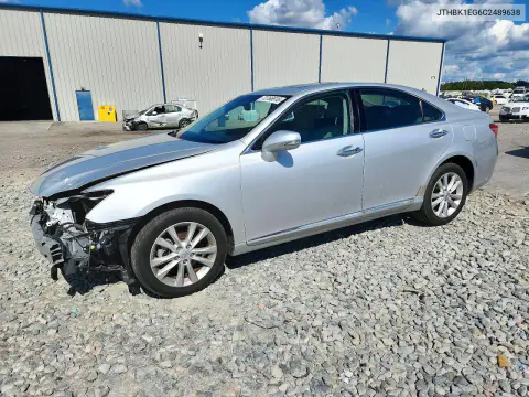 JTHBK1EG6C2489638 — 2012 Lexus ES, Передняя часть, фото до ремонта