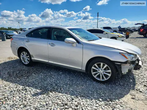 2012 Lexus Es 350 VIN JTHBK1EG6C2489638 фото 4