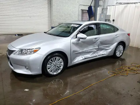 JTHBK1GG3E2121871 — 2014 Lexus ES, Боковая часть, фото до ремонта