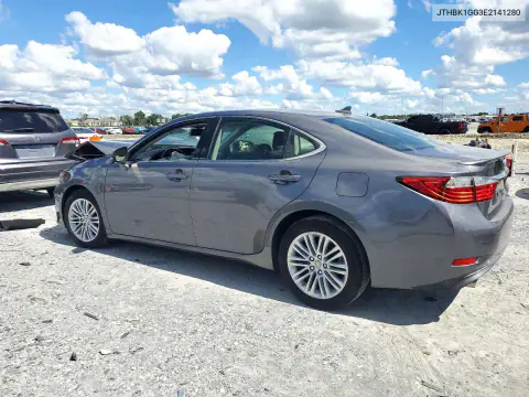 JTHBK1GG3E2141280 — 2014 Lexus ES, photo 2 from Copart, Front end
